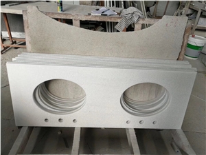 Prefab Stone Bathroom Countertop Granite Galaxy Vanity Top