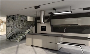 Stone Reception Desk Marble White Beauty Hotel Furniture