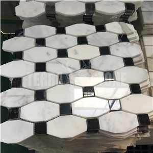 Calacatta Gold Marble 2"X4" Subway Mosaic Brick Tile