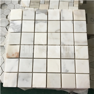 Calacatta Gold Marble 2"X4" Subway Mosaic Brick Tile