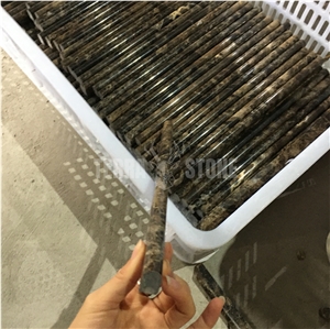 Emperador Dark Marble Brown Pencil Liner Trim Border Trim