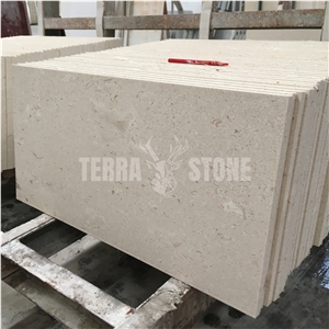 Moonlight Beige Limestone 12"X24" Honed Wall Tiles