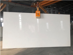 VG2306 Carrara Marble Looks Quartz Slabs