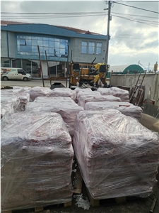 White Marble Pebble Stone 20Kg Bag Only 130 Eur / Ton
