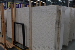 Beige Terrazzo Cement Inorganic Terrazzo Botticino Terrazzo