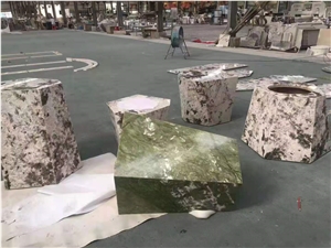 Bianco Antico Sintered Stone Furniture