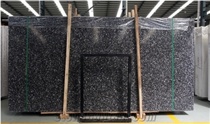 Black Terrazzo Gold Chips Cement Multicolor Nero Terrazzo