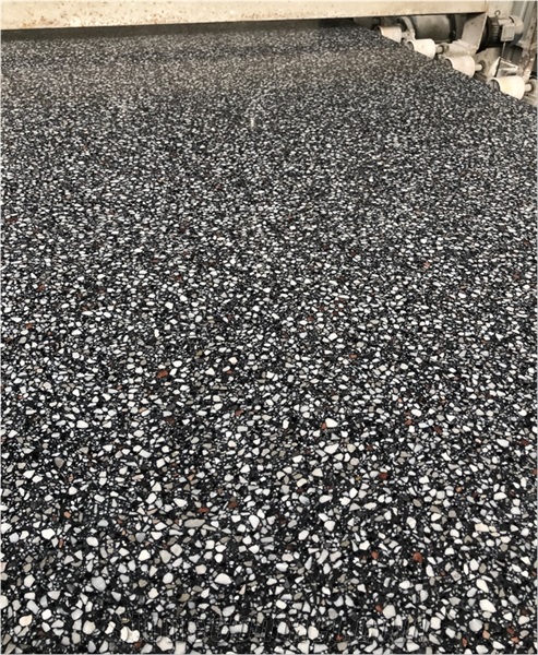 Black Terrazzo Multicolor Neroterrazzo Pink& White Stone
