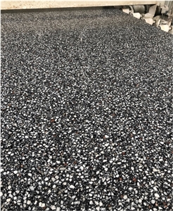 Black Terrazzo Multicolor Neroterrazzo Pink& White Stone