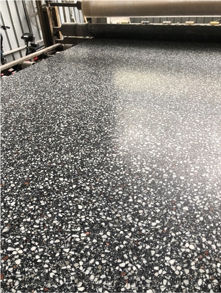 Black Terrazzo Multicolor Neroterrazzo Pink& White Stone