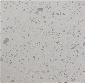 Cloudy White Terrazzo Pearl White Terrazzo Gloricious White