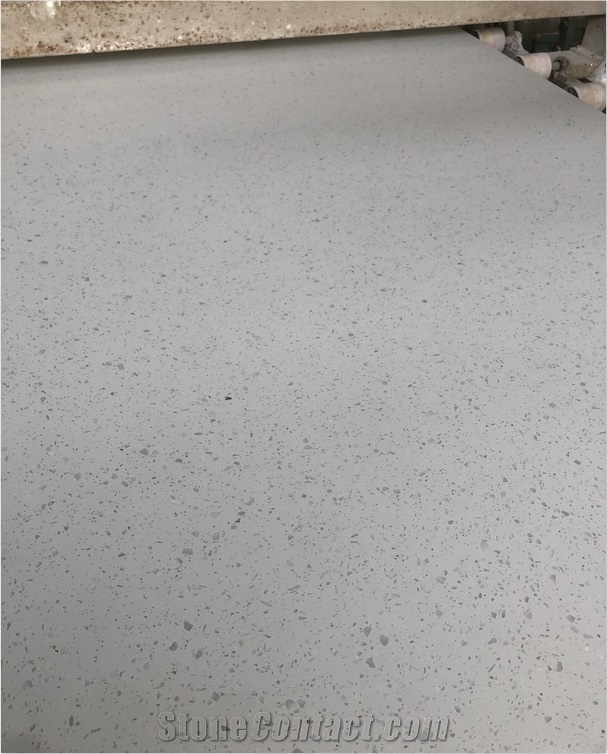 Cloudy White Terrazzo Pearl White Terrazzo Gloricious White