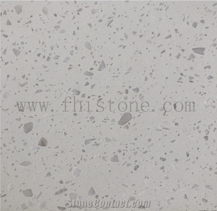 Cloudy White Terrazzo Pearl White Terrazzo Gloricious White1