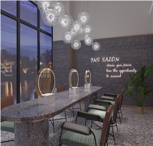 Concrete Grey Terrazzo Grigio Chiaro Grigio Carrara Terrazzo