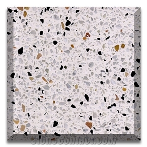 Multicolor Terrazzo Grigio Venato Terrazzo Flooring Cement