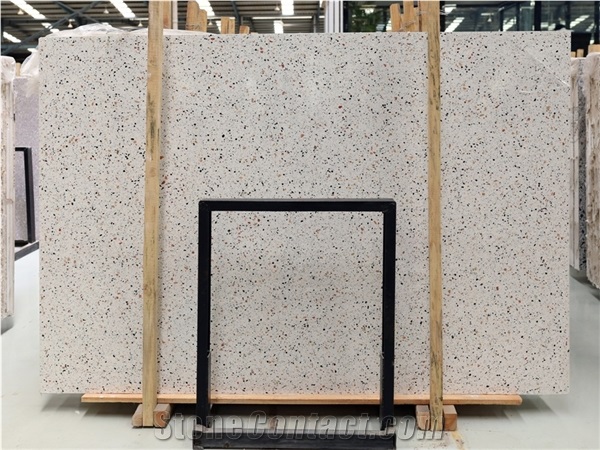 Multicolor Terrazzo Grigio Venato Terrazzo Flooring Cement