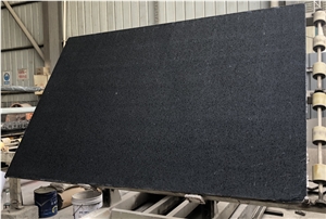 Nero Ebano Terrazzo Cement Marble Black Terrazzo Honed