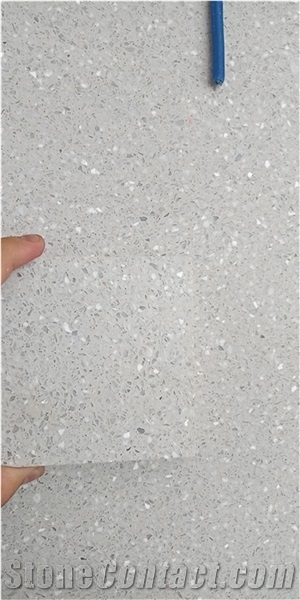 Pearl White Terrazzo Ricotta Terrazzo Chiaccio Terrazzo