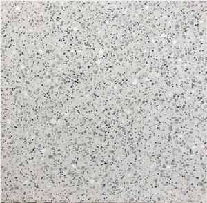 Pepesale Terrazzo  Cement Tile White Terrazzo With Chips