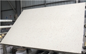 White Terrazzo Black Galaxy Terrazzo With Pink& White Stone