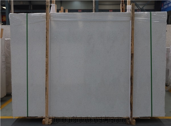 White Terrazzo Slab Cement Floor Bianco Carrara Terrazzo