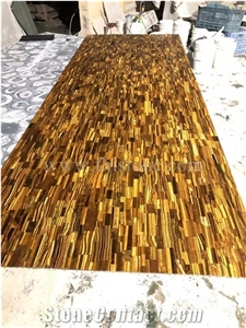 Yellow Tiger Eyes Semiprecious Stone Gemstone