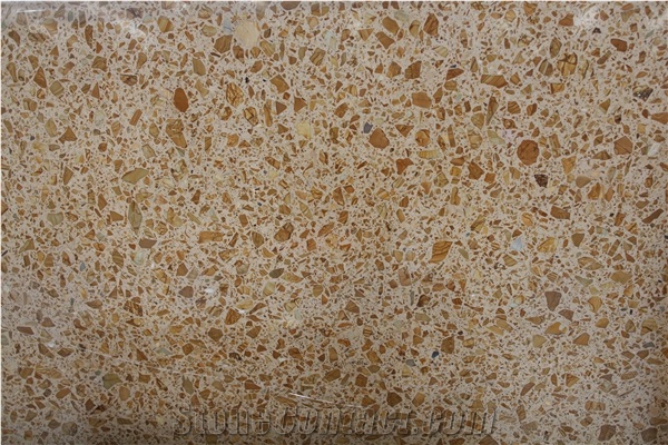 Zafferano Terrazzo Giallo Yellow Terrazzo Hotsale Terrazzo