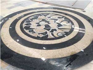 Granite Waterjet Pattern Medallion Granite Pattern For Mosque