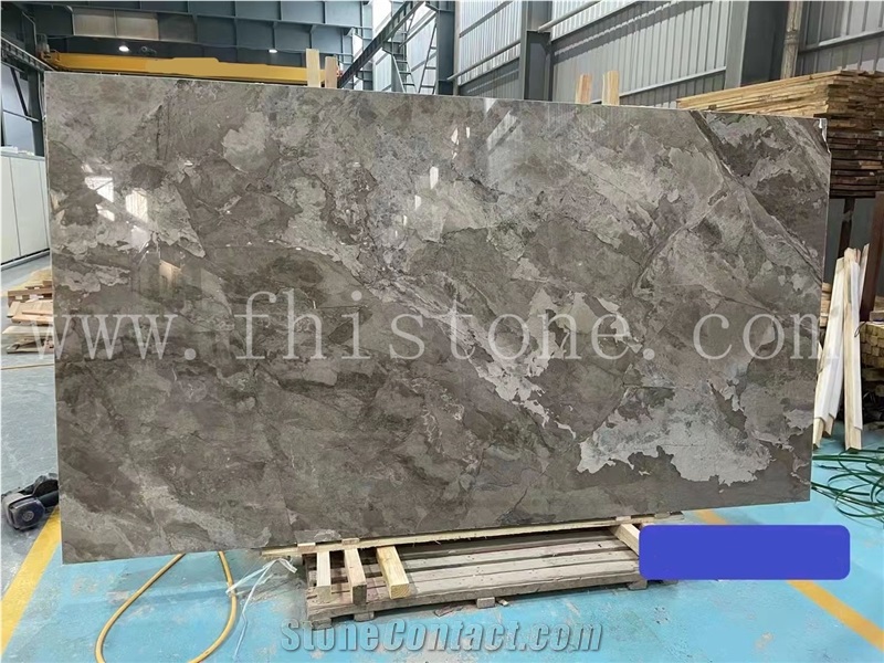 Italy Grey Net Marble Grigio Carnico Naguscel Di Grey Marble