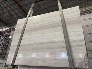 White Wood Vein Marble White Serpeggiante Timber White Marble