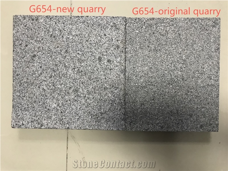 Wholesale Dark Grey Granite G654 New Quarry Flamed Paver