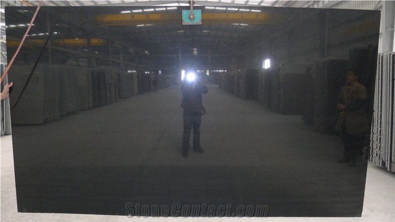 Zimbabwe Black Granite Slab&Tile Absolute Black Granite