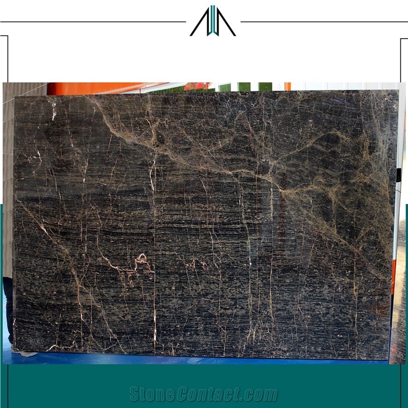 Persian Portoro Marble Slabs, Tiles