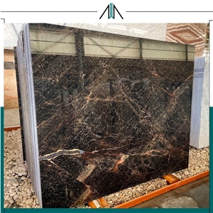 Persian Portoro Marble Slabs, Tiles