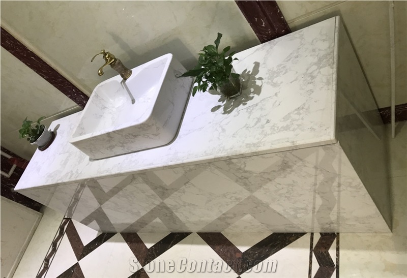 Artificial Marble Engineered Stone Bathroom Sink