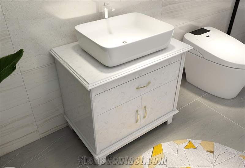 Artificial Marble Engineered Stone Bathroom Sink
