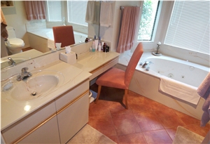 Artificial Marble Engineered Stone Bathroom Sink