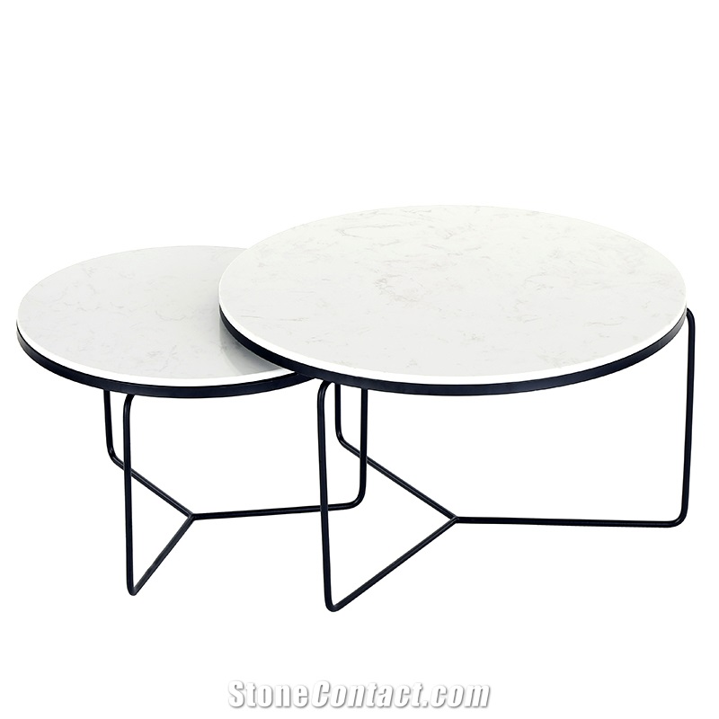Artificial Marble Engineered Stone Coffee Table
