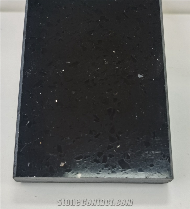 Artificial Quartz Marble White Diamond Slabs Tiles