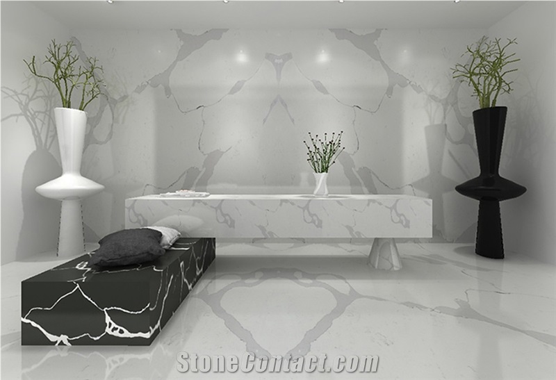 Artificial Quartz Stone Kitchen Worktops