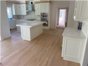 Best Calacatta Quartz Slabs For Kitchen Countertop