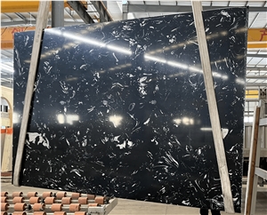 Black Silver Dragon Marble Polished Slabs  Tiles