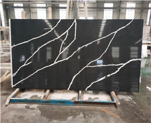 Calacatta White Solid Surface Quartz Stone