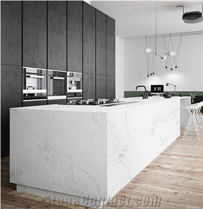 Kitchen Countertops Benchtop A Grade Quartz Calacatta White