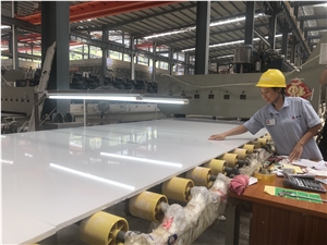 Prime Pure White Snow White Artificial Marble Good Price