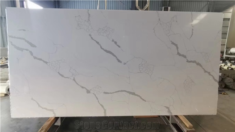 Scratch Resistant Quarz Stone Slabs Anti-Pollution Price