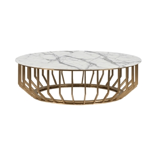 Guangxi White Marble Coffee Table