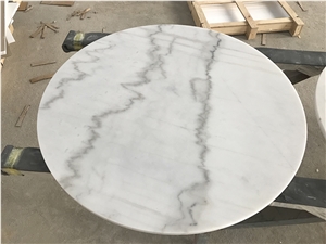 Guangxi White Marble Table Top