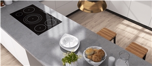 Calacatta Marble Looks Quartz Kitchen Countertop