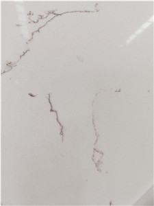 Carrara With Brown Veins Artificial Engineered Quartz Slabs